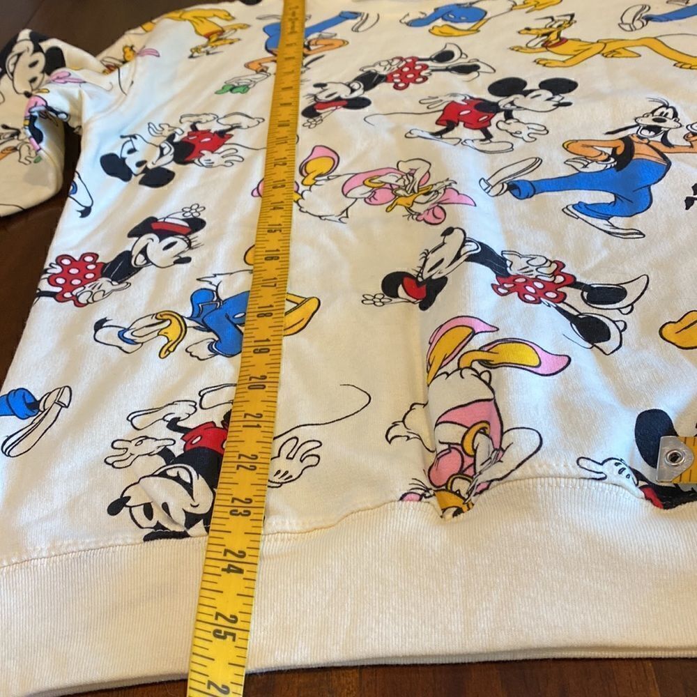 Disney Mickey Fleece Sweatshirt Size Small - Picture 8 of 10